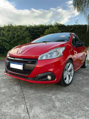 PEUGEOT 208 1.6 THP GT 16V FLEX 4P MANUAL PEUGEOT 208 1.6 THP GT 16V FLEX 4P MANUAL